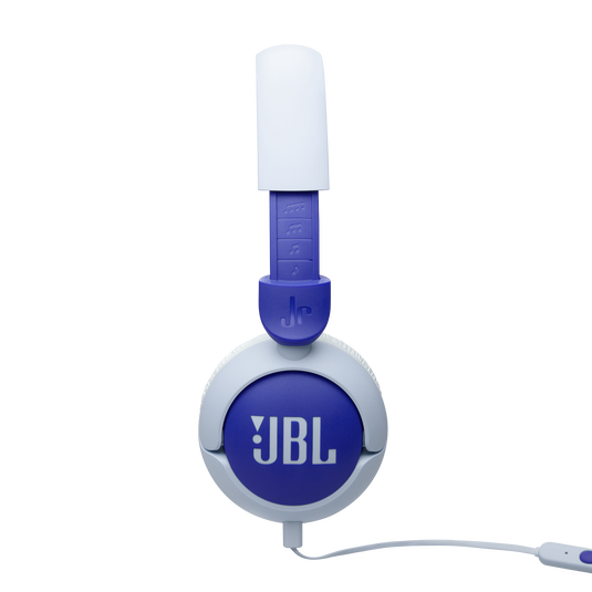 JBL Junior 320 - Blue - Wired on-ear kids headphones - Left image number null